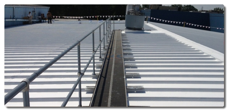 Metal Roof Coating - After SIMCO